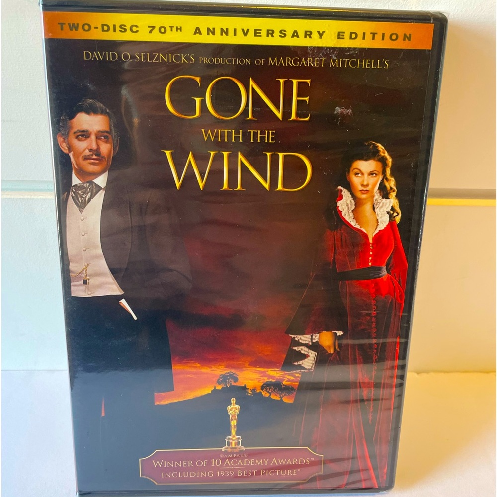 Gone With the Wind DVD 70th Anniversary Edition‎ 2-Disc **NEW/SEALED**